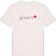 Sjöafall hjärta t-shirt