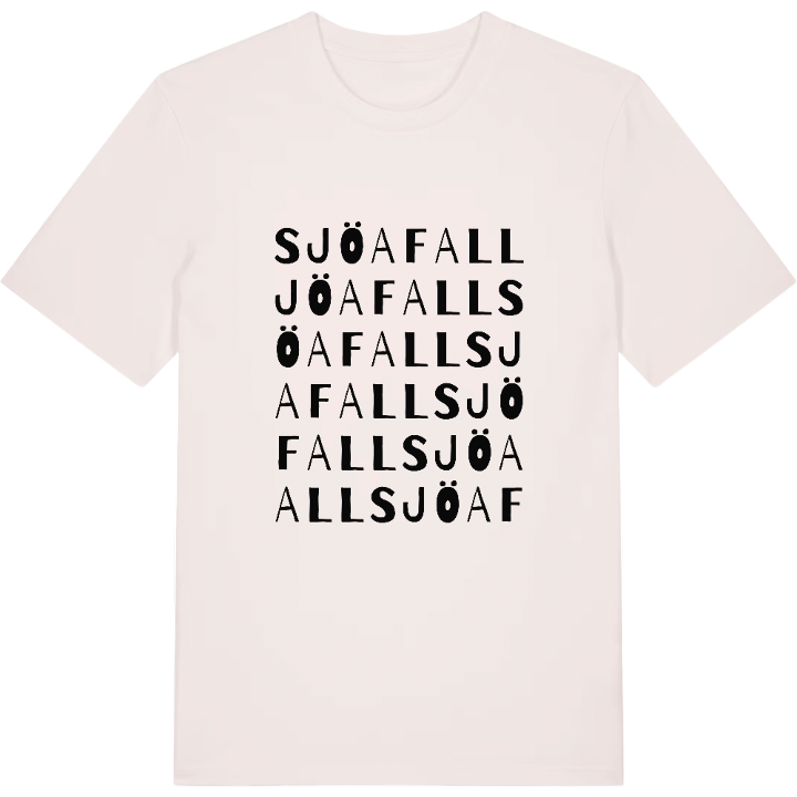Sjöafall ordlek t-shirt – t-shirt från PinShirt
