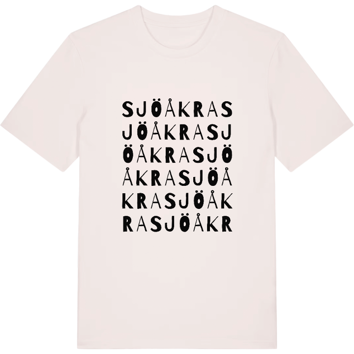 Sjöåkra ordlek t-shirt – t-shirt från PinShirt