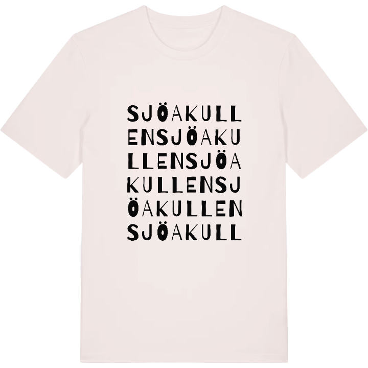 Sjöakullen ordlek t-shirt – t-shirt från PinShirt