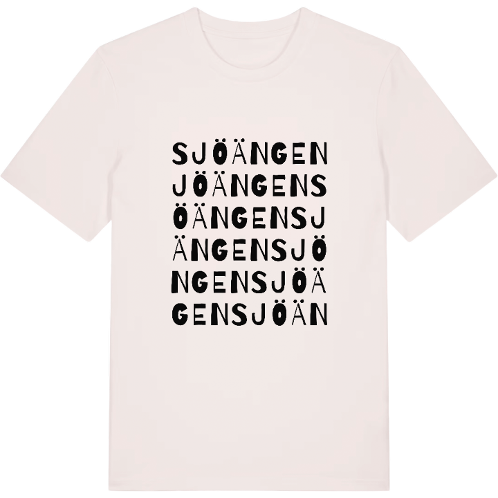 Sjöängen ordlek t-shirt – t-shirt från PinShirt