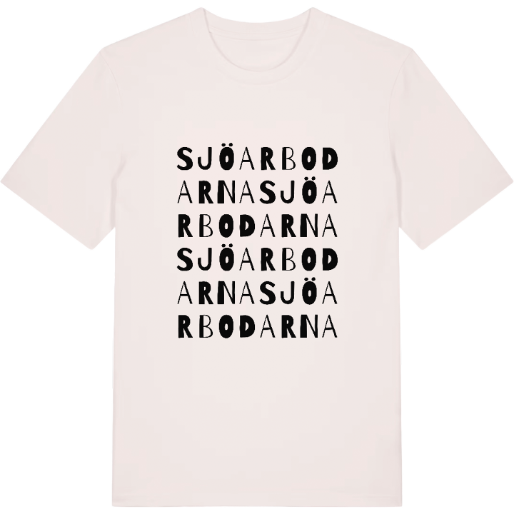 Sjöarbodarna ordlek t-shirt – t-shirt från PinShirt