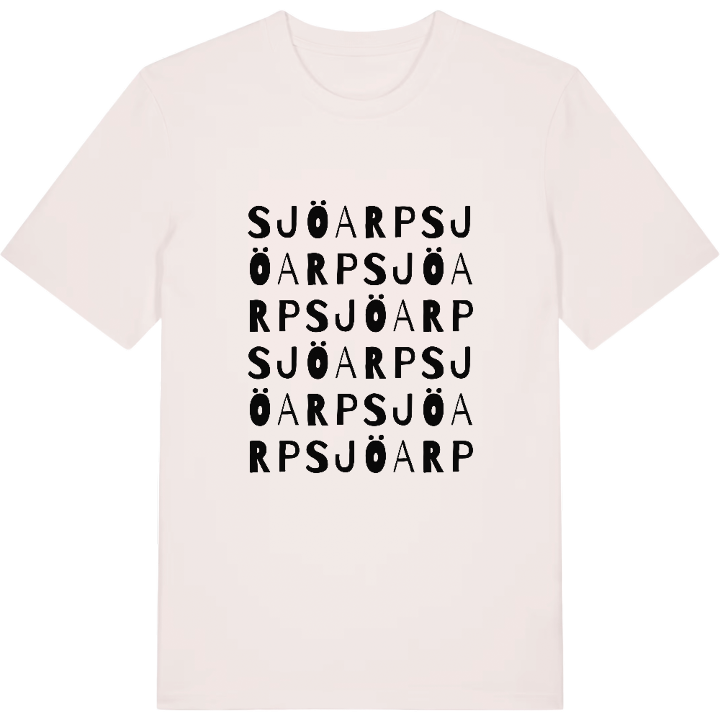 Sjöarp ordlek t-shirt – t-shirt från PinShirt