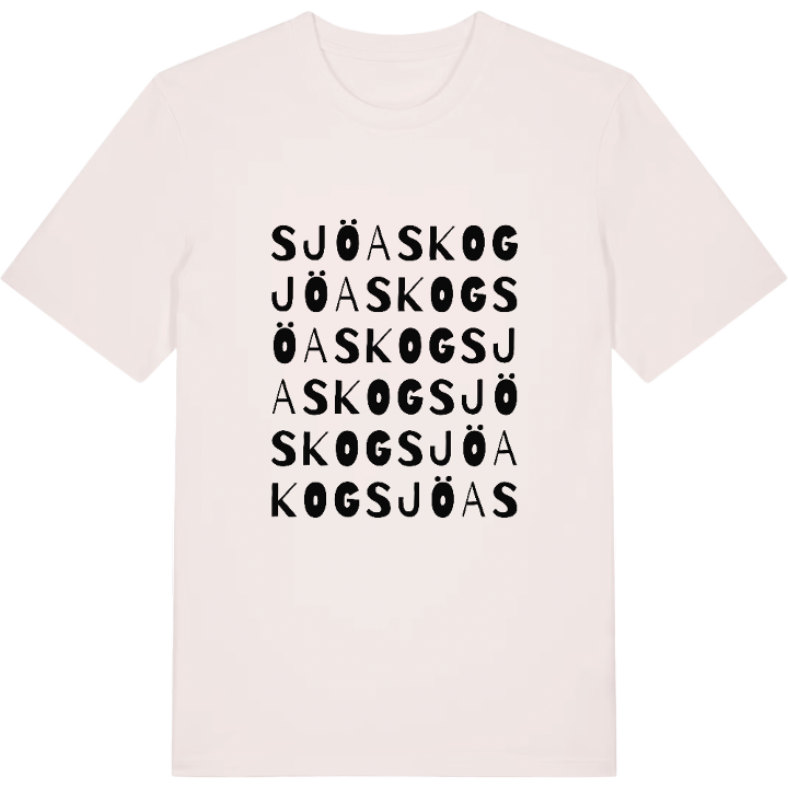 Sjöaskog ordlek t-shirt – t-shirt från PinShirt