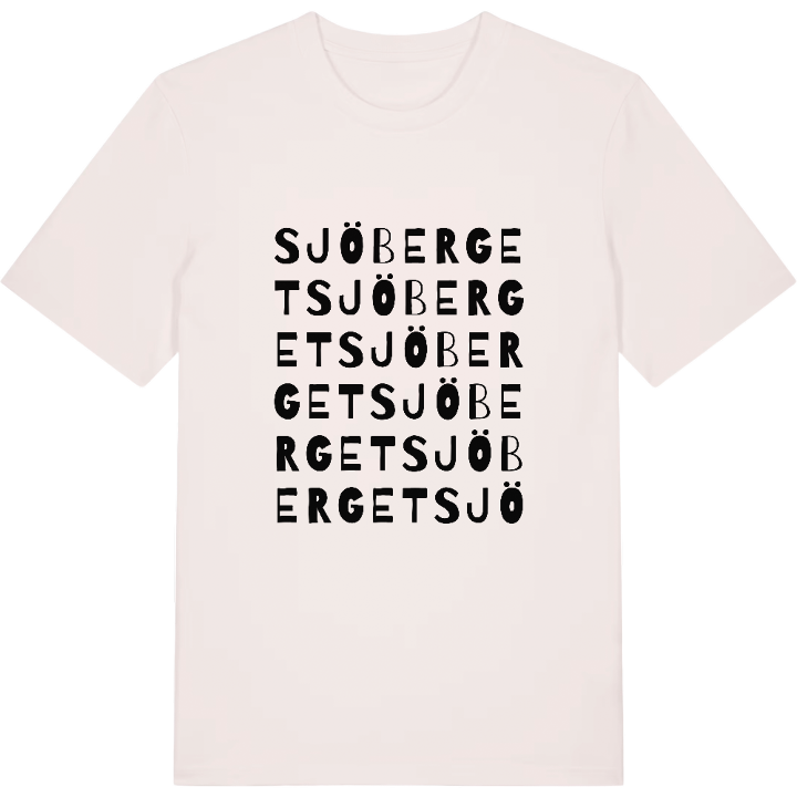 Sjöberget ordlek t-shirt – t-shirt från PinShirt