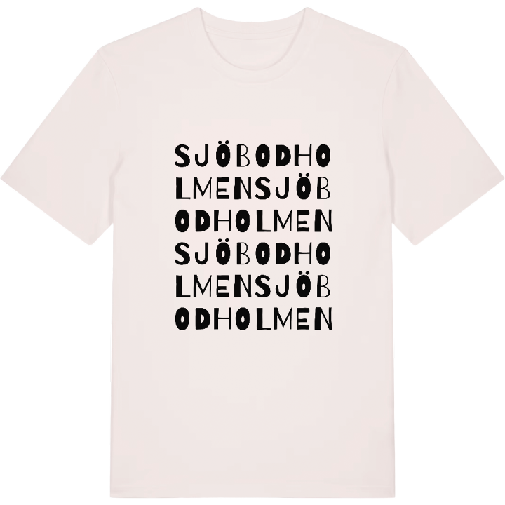 Sjöbodholmen ordlek t-shirt – t-shirt från PinShirt