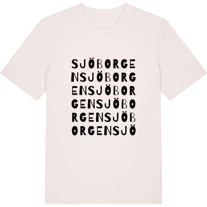 Sjöborgen ordlek t-shirt – t-shirt från PinShirt