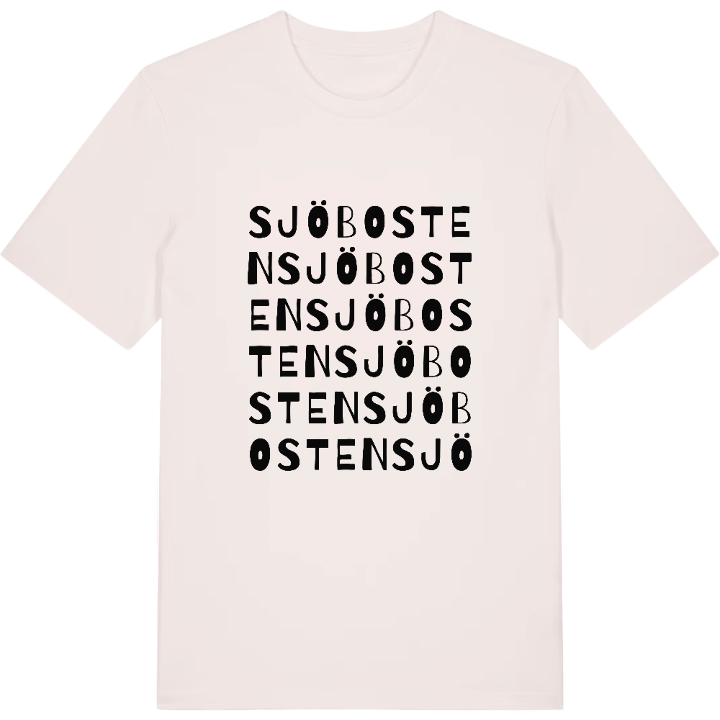 Sjöbosten ordlek t-shirt – t-shirt från PinShirt