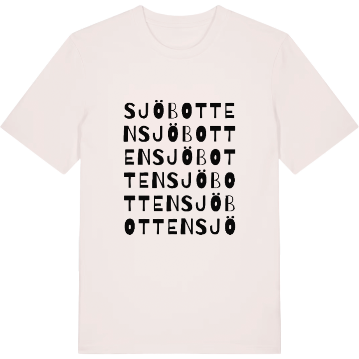 Sjöbotten ordlek t-shirt – t-shirt från PinShirt
