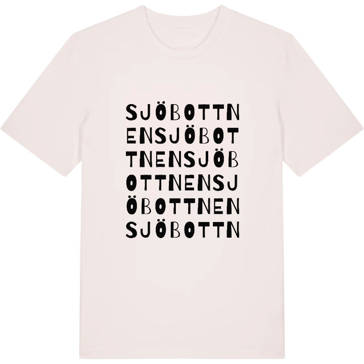 Sjöbottnen ordlek t-shirt – t-shirt från PinShirt