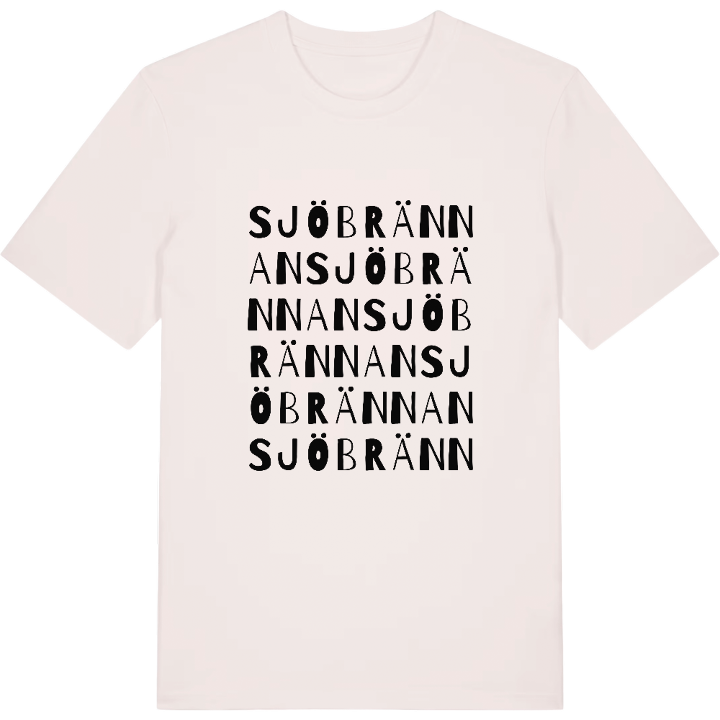 Sjöbrännan ordlek t-shirt – t-shirt från PinShirt