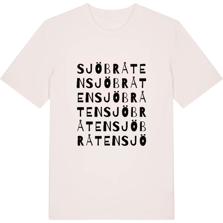 Sjöbråten ordlek t-shirt – t-shirt från PinShirt