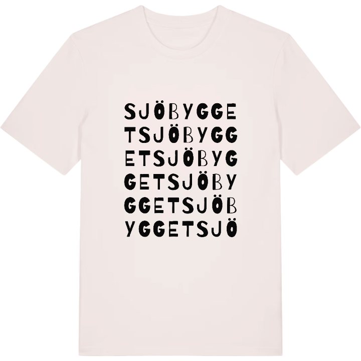 Sjöbygget ordlek t-shirt – t-shirt från PinShirt