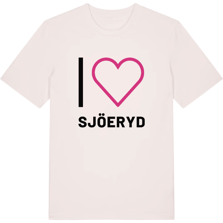 Jag älskar Sjöeryd t-shirt stort tryck – t-shirt från PinShirt