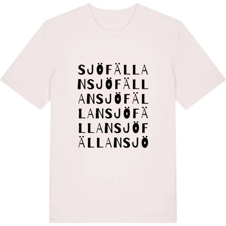 Sjöfällan ordlek t-shirt – t-shirt från PinShirt