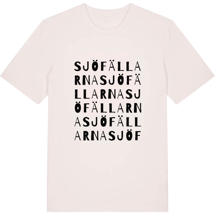 Sjöfällarna ordlek t-shirt – t-shirt från PinShirt