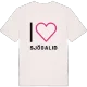 Jag älskar Sjögalid t-shirt stort tryck