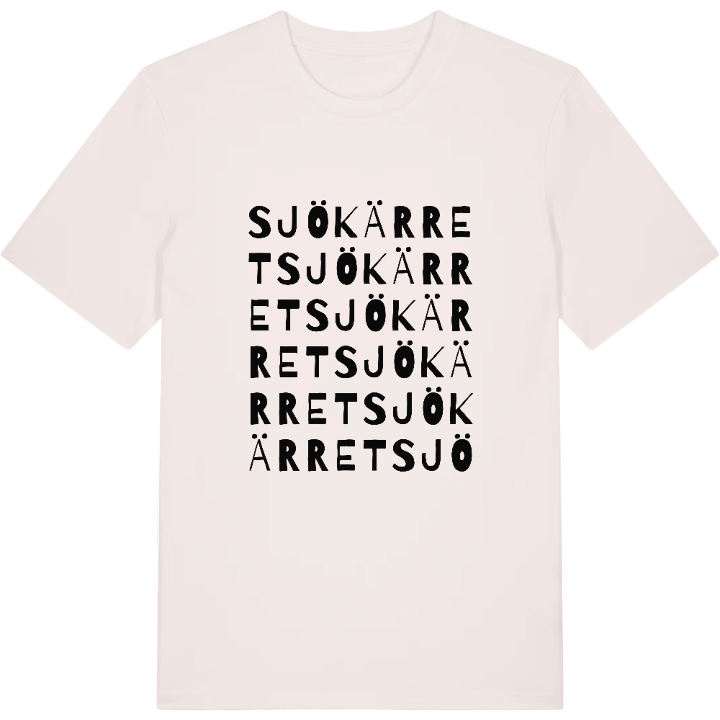 Sjökärret ordlek t-shirt – t-shirt från PinShirt