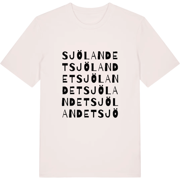 Sjölandet ordlek t-shirt – t-shirt från PinShirt