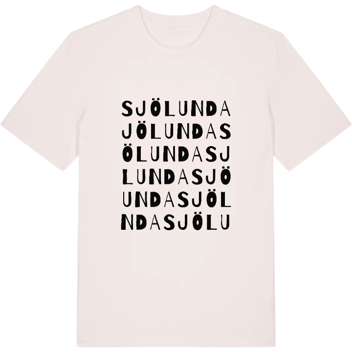 Sjölunda ordlek t-shirt – t-shirt från PinShirt