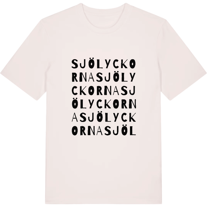 Sjölyckorna ordlek t-shirt – t-shirt från PinShirt