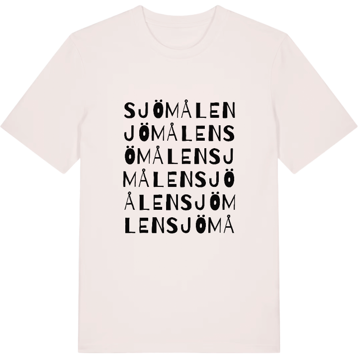 Sjömålen ordlek t-shirt – t-shirt från PinShirt