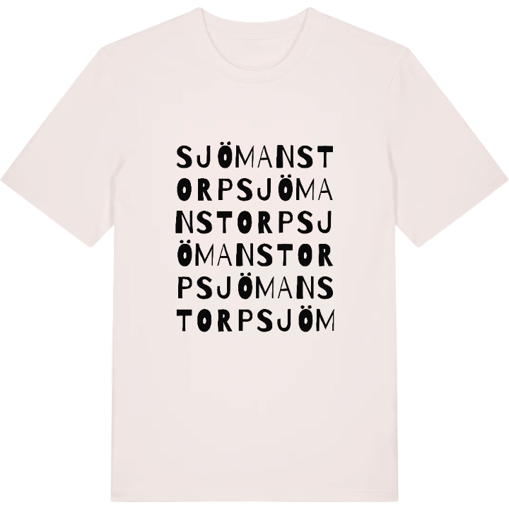 Sjömanstorp ordlek t-shirt – t-shirt från PinShirt