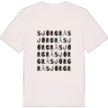 Sjörgrå ordlek t-shirt