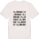 Sjörgrå ordlek t-shirt
