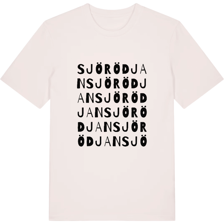 Sjörödjan ordlek t-shirt – t-shirt från PinShirt