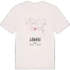 Sjörröd karta t-shirt