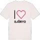 Jag älskar Sjöryd t-shirt stort tryck