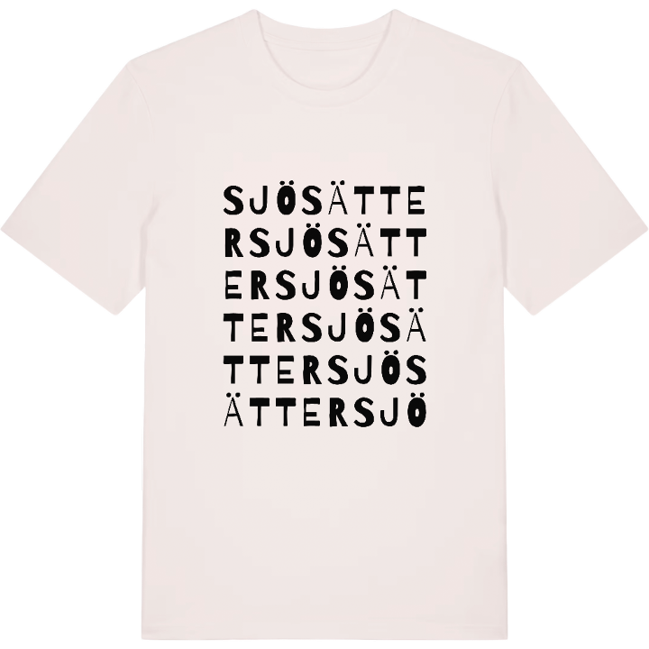 Sjösätter ordlek t-shirt – t-shirt från PinShirt