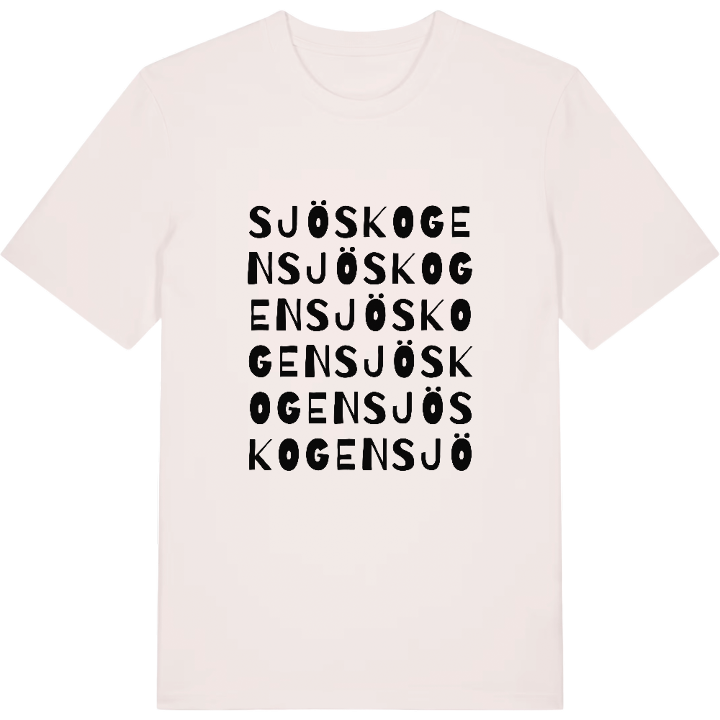 Sjöskogen ordlek t-shirt – t-shirt från PinShirt