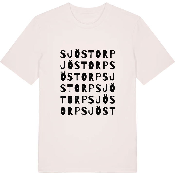 Sjöstorp ordlek t-shirt – t-shirt från PinShirt