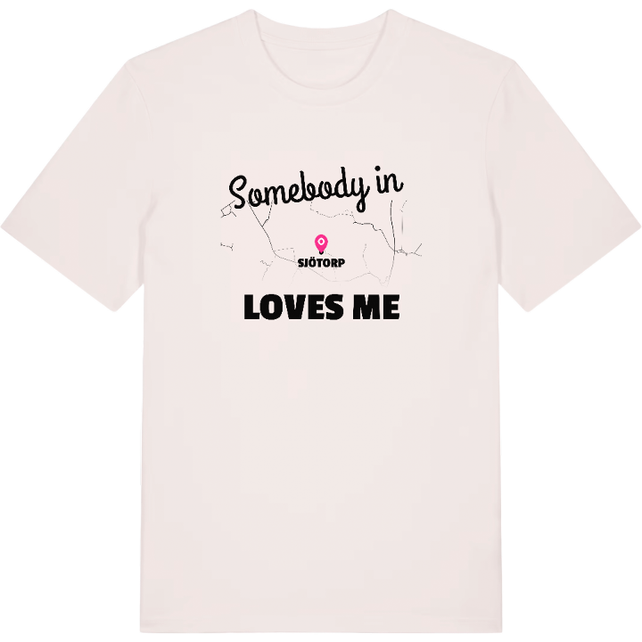 Någon i Sjötorp älskar mig t-shirt – t-shirt från PinShirt
