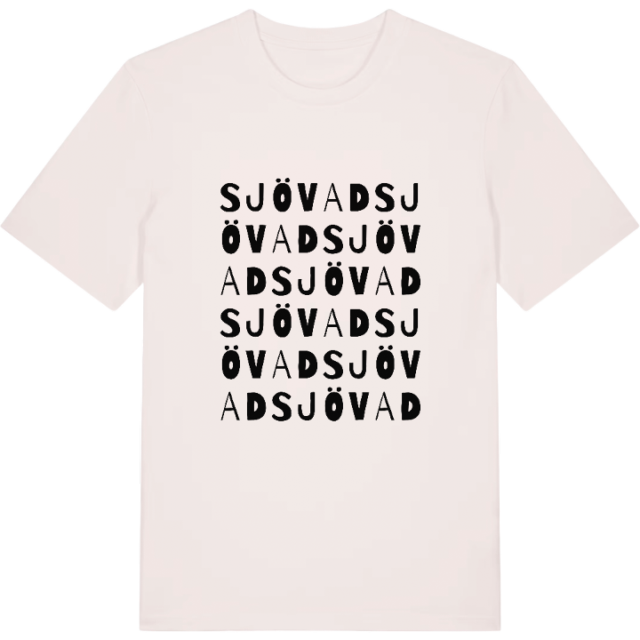 Sjövad ordlek t-shirt – t-shirt från PinShirt