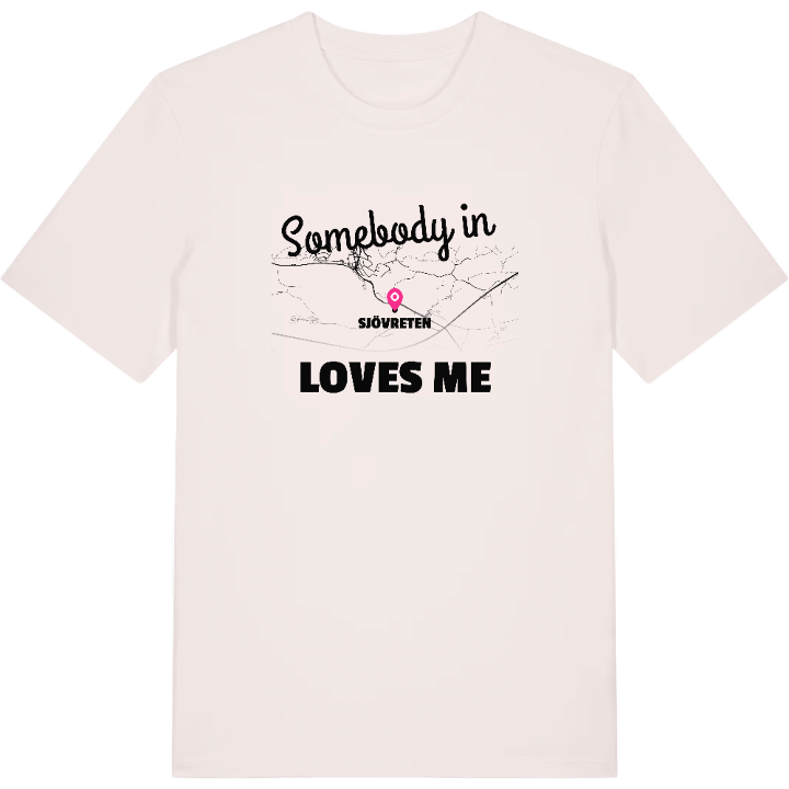 Någon i Sjövreten älskar mig t-shirt – t-shirt från PinShirt