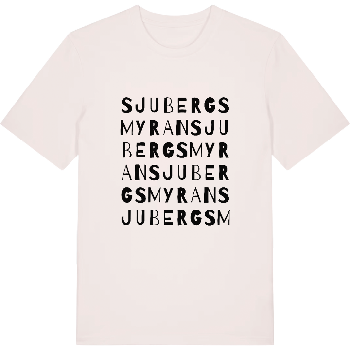 Sjubergsmyran ordlek t-shirt – t-shirt från PinShirt