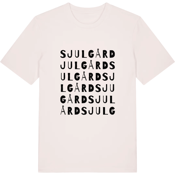 Sjulgård ordlek t-shirt – t-shirt från PinShirt