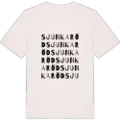 Sjunkaröd ordlek t-shirt