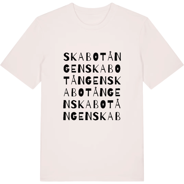 Skabotången ordlek t-shirt – t-shirt från PinShirt