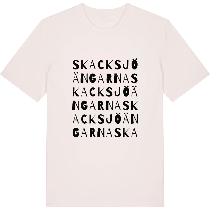 Skacksjöängarna ordlek t-shirt – t-shirt från PinShirt