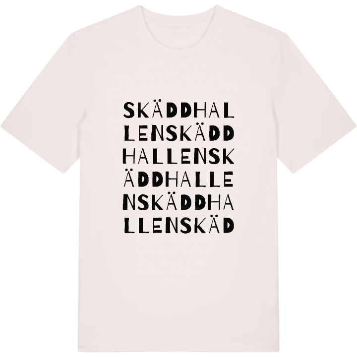 Skäddhallen ordlek t-shirt – t-shirt från PinShirt