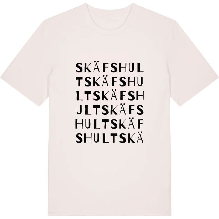 Skäfshult ordlek t-shirt – t-shirt från PinShirt