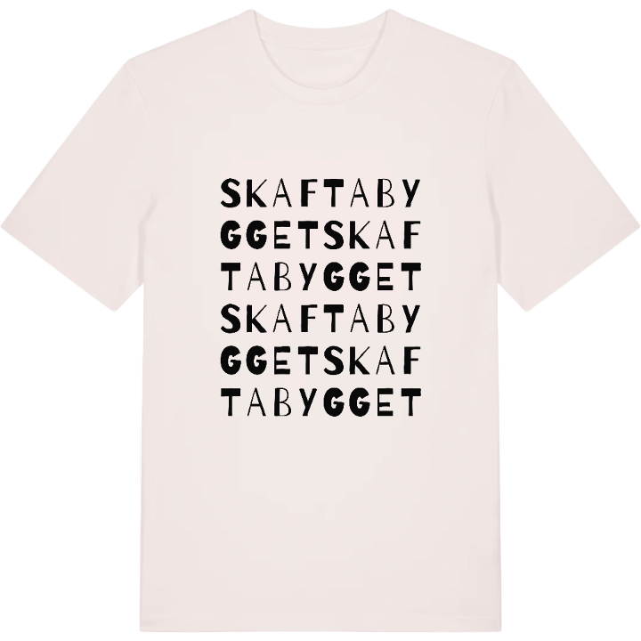 Skaftabygget ordlek t-shirt – t-shirt från PinShirt