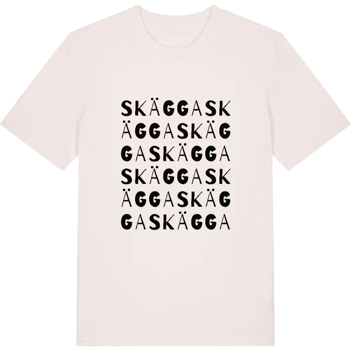 Skägga ordlek t-shirt – t-shirt från PinShirt