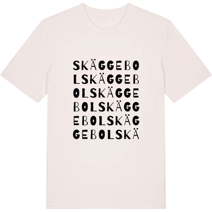 Skäggebol ordlek t-shirt – t-shirt från PinShirt