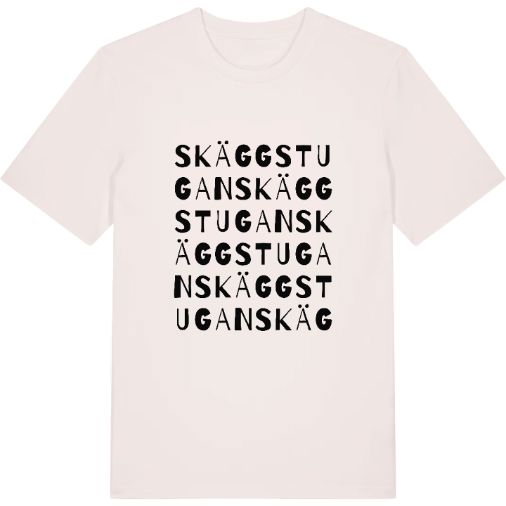 Skäggstugan ordlek t-shirt – t-shirt från PinShirt