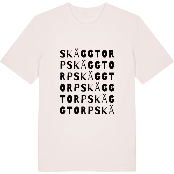Skäggtorp ordlek t-shirt – t-shirt från PinShirt